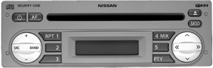 NISSAN MMR S CD-BLACK - 7645384318
